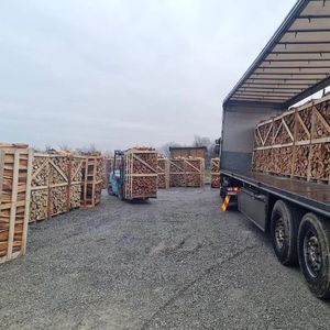 Bûches de bois d'aulne séchées au four, solides, prêtes à l'emploi, qualité supérieure, forme carrée fendue, longueur 17 cm, prix économiques, liés à l'énergie - Product Image 6