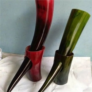 Cuernos Naturales Hechos a Mano con Cuerno de Búfalo, Adecuados para Suministros Vikingos - Product Image 4