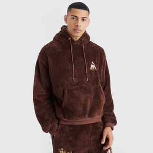 Vente en gros de haute qualité, mode, sweats à capuche Sherpa d'hiver pour hommes/dernière conception, sweats à capuche Sherpa d'hiver à manches longues pour hommes - Product Image 1