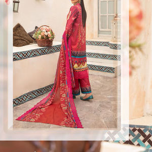 2025 vestido de verano para mujer, venta al por mayor, ropa Salwar Kameez, vestido estampado de trabajo Salwar Kameez, colección de verano - Product Image 2