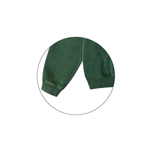 เสื้อมีฮู้ดผ้าหนาไม่มีลาย500 GSM สำหรับใส่ในฤดูหนาวโลโก้ได้ตามต้องการ - Product Image 5