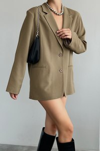 Chaqueta Blazer para Mujer – Chaqueta Elegante de Moda para Mujer para Uso Casual y de Oficina |   Venta al por mayor |   Hecho en Turquía - Product Image 4