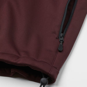 Men's Customizable Softshell Winter <b>Warm</b> Jacket High Street Style Outdoor Windproof Hiking Coat Heated Hooded Pocket Decoration - Product Image 5