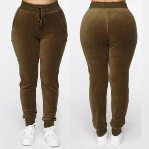 New arrival 2026 New <b>Fleece</b> Hoodie Hooded Cardigan Slim Fit Stacked velour fabric Flared Pants Two-piece Set Made in Bangladesh - Product Image 6