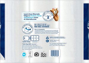 CharminUltra Soft Toilet <b>Paper</b>, 12 Mega XL <b>Rolls</b> = 72 Regular <b>Rolls</b> - Product Image 3