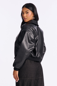 Blouson Moto Femme Classique Nouvelle Collection 2025 en Polyester Haute Qualité Respirant Imperméable Hiver Uni Teint Tricoté pour - Product Image 2