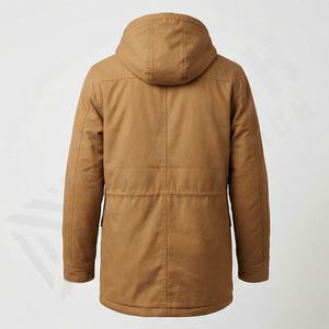 Nouvelle veste parka classique à capuche pour homme confortable 2025, parka personnalisable de qualité supérieure - Product Image 2