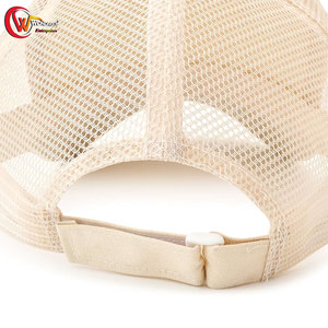 Gorra de camionero de malla Lisa barata de alta calidad OEM al por mayor gorra de béisbol de camionero deportiva de ajuste ajustable - Product Image 5