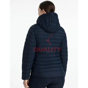 Chaqueta de equitación Ecuestre para mujer, impermeable, transpirable, tejido elástico de primera calidad, corte ergonómico, ropa de abrigo de entrenamiento elegante - Product Image 2