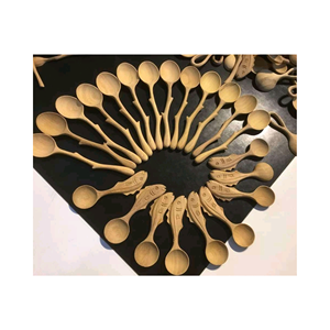 Cuillère en bois en vrac du Vietnam L'usine de cuillère en bois fournit une cuillère en bois durable en gros avec la meilleure affaire - Product Image 5