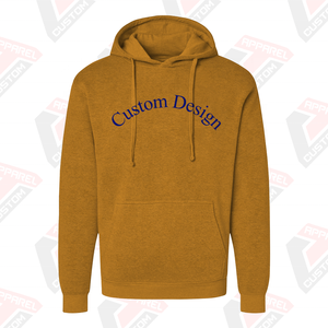 เสื้อมีฮู้ดสวมหัวสำหรับผู้ชายผ้าคอตตอนโพลีเอสเตอร์พิมพ์ลายปักโลโก้ตามสั่งสำหรับฤดูหนาวสไตล์ย้อนยุค3D - Product Image 1