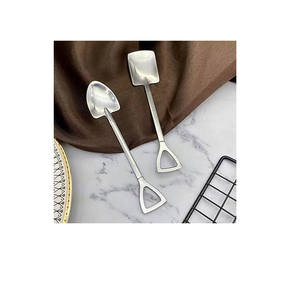 Cuillère à pelle en acier inoxydable pointue/carrée/fourchette cuillère à pelle couverts de cuisine meilleurs cadeaux meilleure vente - Product Image 3