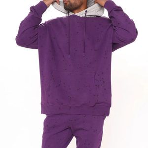 Moda Unisex Sweat Suits Sudadera con capucha y Jogger Set Diseñador para hombre Chándales Marcas famosas para hombre Sudadera con capucha y pantalones de chándal Set - Product Image 5