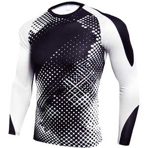 Ropa Deportiva de Invierno 2025 de Alta Calidad para MMA, Fabricada en Fábrica, Compresión, Manga Larga, Spandex/Poliéster, para Gimnasio, Hombre, Nueva - Product Image 6
