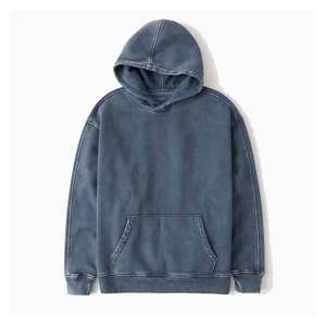 2024 High Quality 100% Cotton Acid Washed <b>Hoodie</b> Oem Oversized Thermal Sweatshirt Breathable With <b>String</b> Acid Wash <b>Hoodie</b> - Product Image 1