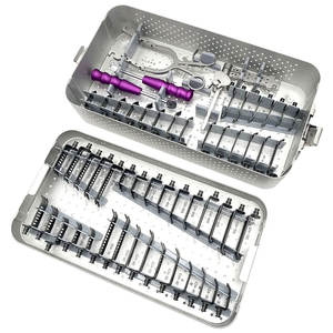 Sistema de retractor espinal quirúrgico ortopédico para cirugía de columna ósea, instrumentos, placa Cervical anterior, juego de instrumentos Balde - Product Image 1