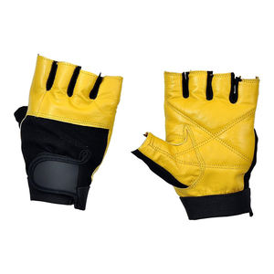 2025 Offre Spéciale gants de gymnastique en cuir respirant pour unisexe Logo personnalisé soutien du poignet haltérophilie - Product Image 2