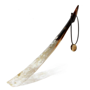 Best Quality ZEHRA INDUSTRIES HR-379 Buffalo <b>Shoe</b> <b>Horn</b> for Customized Size Handmade Latest Design Shiny Polished Low Price - Product Image 1