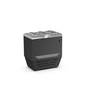 Réfrigérateur-congélateur commercial FRAMEC pour glaces, avec tubes cylindriques 6+6, dimensions 965 x 5 x 1030 mm - Product Image 2