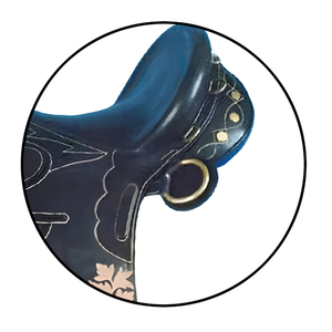 Sillín de cuero genuino Premium hecho a mano, ligero, flexible, con soporte cómodo para montar durante todo el día - Product Image 5