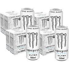 24 X500ml Monster Ultra <b>Energy</b> <b>Drink</b> Mixed Flavors - Product Image 4