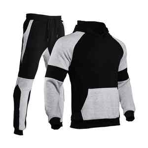 Conjunto Deportivo de Algodón 100% Transpirable para Hombre y Unisex, Fabricado en Pakistán, Color Liso, para Entrenamiento y Jogging, Invierno - Product Image 1
