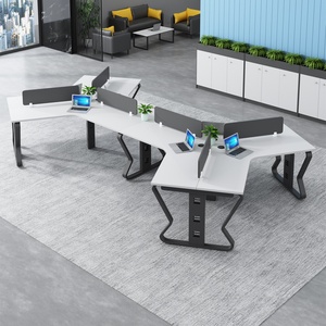 Modern Luxury Wooden Executive <b>Desk</b> <b>Large</b> Commercial Office Furniture Set High End Boss Table L Shaped Computer Workstation - Product Image 3