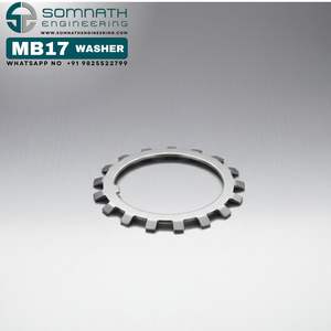 Arandela de Seguridad de Alta Calidad MB17 para Tuercas Métricas de Seguridad KM17     Arandela de Seguridad para Rodamientos MB01 a MB40 - Product Image 4