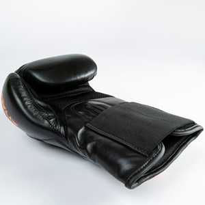 Ensemble de boxe en cuir de vachette avec gants de MMA à lacets et protège-tête, logo personnalisable, tailles 8oz 10oz 12oz 14oz 16oz - Product Image 6