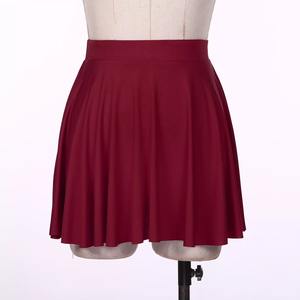 2024 femmes grande taille Polyester jupes séchage rapide respirant décontracté personnalisé Mini jupes durable prix de gros meilleure qualité - Product Image 1