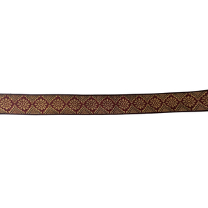 Jacquard Vintage bordado tela étnica tejida cinta de poliéster para bolsa de ropa - Product Image 4