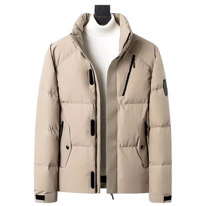 Manufacturer Bubble Jackets OEM Service Winter Wear Warm Bubble Puffer Jackets Brown Light Weight Puffer <b>Coat</b> - Product Image 1