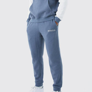 High Street Best Design Logotipo personalizado Chándales de ajuste regular de alta calidad Chándales transpirables de lana tecnológica para hombres Venta al por mayor OEM - Product Image 3