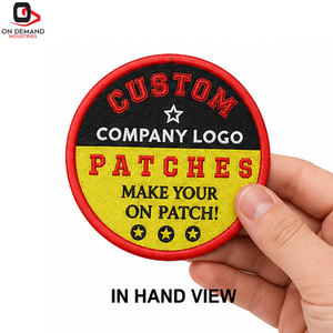 Custom Logo Premium Custom Garment Patches Featuring Durable <b>Embroidery</b> Premium <b>Materials</b> For Good Sale - Product Image 6