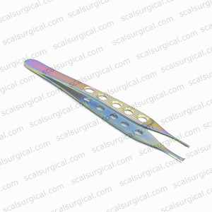 Couleur arc-en-ciel haute qualité TC Adson Brown pince à dissection 12cm 1x2 dents chirurgie allemande en acier inoxydable - Product Image 5