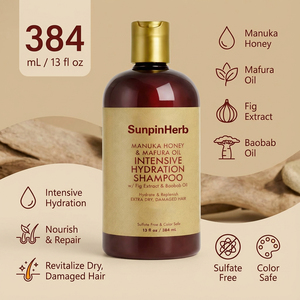 Limpiador Capilar de Hidratación Intensiva con Miel de Manuka, Aceite de Mafura y Manteca de Karité para Cabello Seco, Dañado y Rizado - Product Image 4