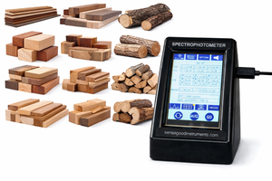 เครื่องวัดสีแบบสเปกโตรโฟโตมิเตอร์ขนาดใหญ่ 28 มม. สำหรับทดสอบพื้นผิวไม้ ไม้อัด ซันไมก้า และลามิเนต - Product Image 3