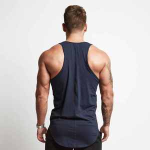 Camisetas sin mangas asequibles para hombre, suministro directo de fábrica a granel, ropa de calle de algodón suave con etiqueta privada, ropa de gimnasia, elementos esenciales de moda - Product Image 6