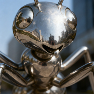 <span class=keywords><strong>Statue</strong></span> d'insecte géante Jardins Sculpture de fourmi moderne en acier inoxydable - Product Image 6