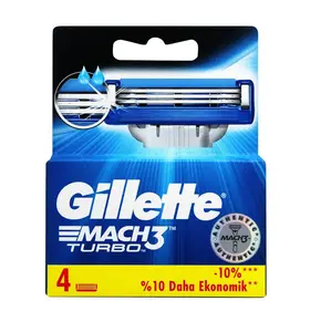 Gillette Mach 3 cạo dao cạo Hộp mực của 4