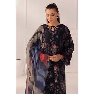 Conjuntos de Trajes para Mujer BAR0QUE EMBROIDERED LAWN Edición '25-TC-1224 - Product Image 4