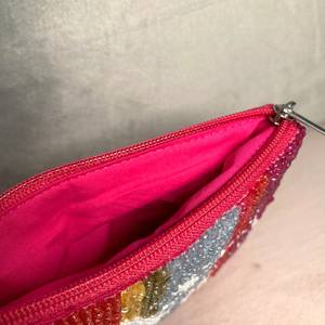 Handmade Bohemian Style Seed Bead Tote Bag Custom Logo Embroidered Beaded <b>Coin</b> <b>Pouch</b> Fashionable Women's Sizes for Promotions - Product Image 1