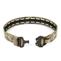 Ceinture tactique rigide découpée au laser MOLLE avec boucle COBRA D-Ring et noyau Tegris 12 couches