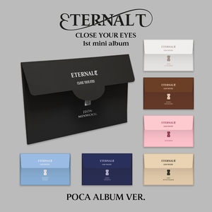 Photocard Sellada de KPOP, CLOSE YOUR EYES, 1er Mini Álbum [ETERNAL], Versión PHOTOBOOK, Project7, Stock Original de Corea - Product Image 3