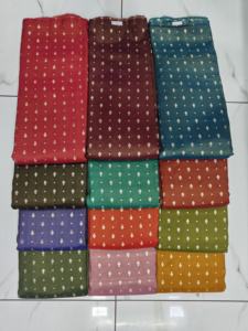 Luxury Exquisite Handwoven Jacquard Knitted Silk Brocade Fabric Organic Pure Silk for Boys High End Fashion <b>Wedding</b> Dress Girls - Product Image 3