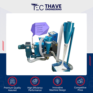 User-Friendly Design Top Notch Quality THAVE Air Cooled <b>Plastic</b> Recycling Equipment 1 Year Warranty Easy Operate Customizable - Product Image 6