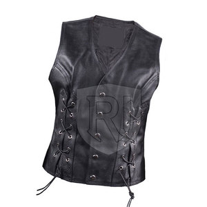 Chaleco de Cuero Casual para Hombre, Transpirable, con Colores y Logotipo Personalizados, Nuevo en Stock para la Temporada de Invierno, Servicio OEM - Product Image 2