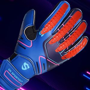 Gants de gardien de but de football pour enfants, garçons, jeunes et adultes avec protection amovible des doigts, gants de football pour enfants - Product Image 3