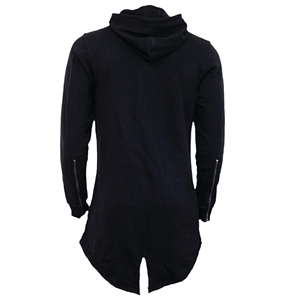 Men's Multi-Color Vintage Winter Pullover Hoodie Custom Logo Regular Fit Zipper Design Flannel Waterproof Breathable Washed - Product Image 5