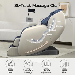 Sillones de Masaje Totalmente Automáticos Recién Mejorados, Riel SL, Uso Doméstico Inteligente, Masaje Corporal Completo, Modelo de Gravedad Cero con Cápsula Espacial - Product Image 3